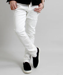 WEGO | WEGO/ホワイトデニムスキニーパンツ(デニムパンツ)