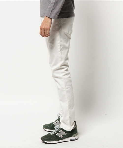 WEGO(ウィゴー)の「WEGO/ホワイトデニムスキニーパンツ(デニムパンツ・メンズ・ホワイト・SMALL/LARGE/MEDIUM)」の10枚目の写真