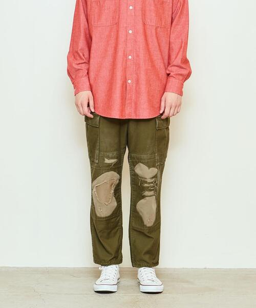 UNITED ARROWS & SONS(ユナイテッドアローズアンドサンズ)の「<UNITED ARROWS & SONS> 2070 MILITARY PANTS/カーゴパンツ(カーゴパンツ・メンズ・ブラック/オリーブ・S/M/L/XL)」の3枚目の写真