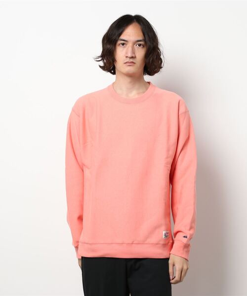 KRIFF MAYER(クリフメイヤー)の「ヘビーオンス裏毛クルー(スウェット・メンズ・レッド/オフホワイト/サンドベージュ/ロイヤルブルー/チャコール・MEDIUM/LARGE/X-LARGE)」の1枚目の写真