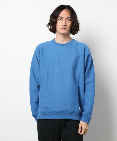 KRIFF MAYER(クリフメイヤー)の「ヘビーオンス裏毛クルー(スウェット・メンズ・レッド/オフホワイト/サンドベージュ/ロイヤルブルー/チャコール・MEDIUM/LARGE/X-LARGE)」の5枚目の写真