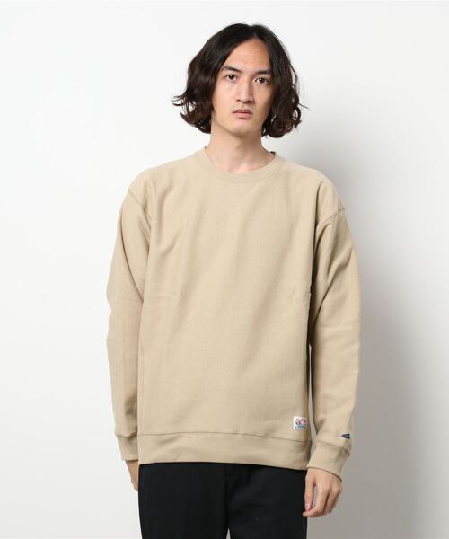 KRIFF MAYER(クリフメイヤー)の「ヘビーオンス裏毛クルー(スウェット・メンズ・レッド/オフホワイト/サンドベージュ/ロイヤルブルー/チャコール・MEDIUM/LARGE/X-LARGE)」の16枚目の写真