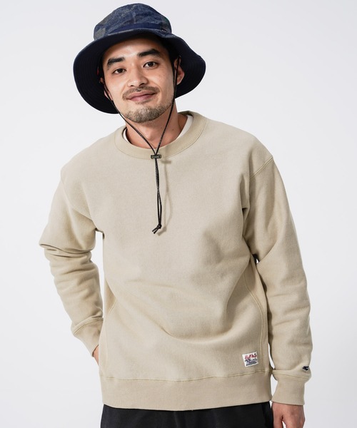 KRIFF MAYER(クリフメイヤー)の「ヘビーオンス裏毛クルー(スウェット・メンズ・レッド/オフホワイト/サンドベージュ/ロイヤルブルー/チャコール・MEDIUM/LARGE/X-LARGE)」の10枚目の写真