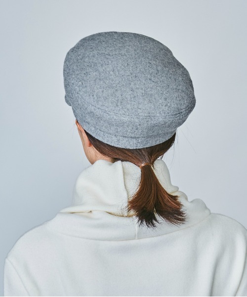 Visvim グレー キャスケット OVERRIDE（オーバーライド）の「OVERRIDE MELTON MARIN CAS