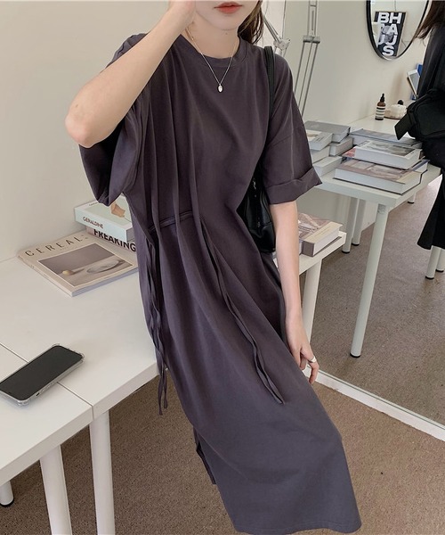 コットン無地半袖ワンピース ワンピース Lopass ロパス のファッション通販 Zozotown