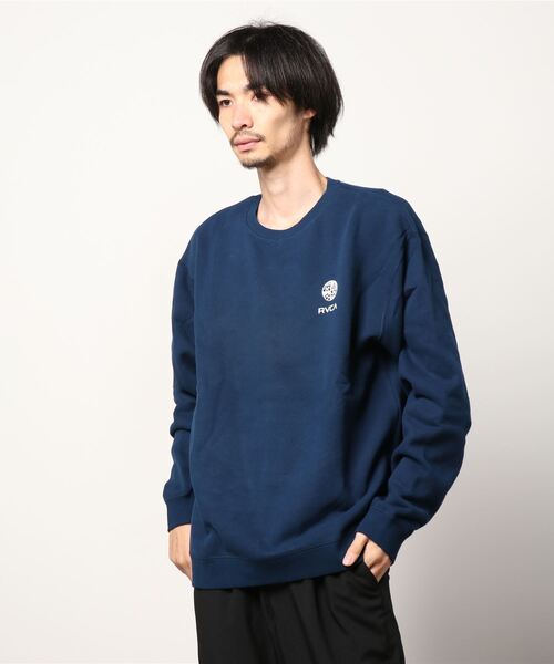 RVCA（ルーカ）の「RVCA/ルーカ ワンポイントロゴ スウェット BB042