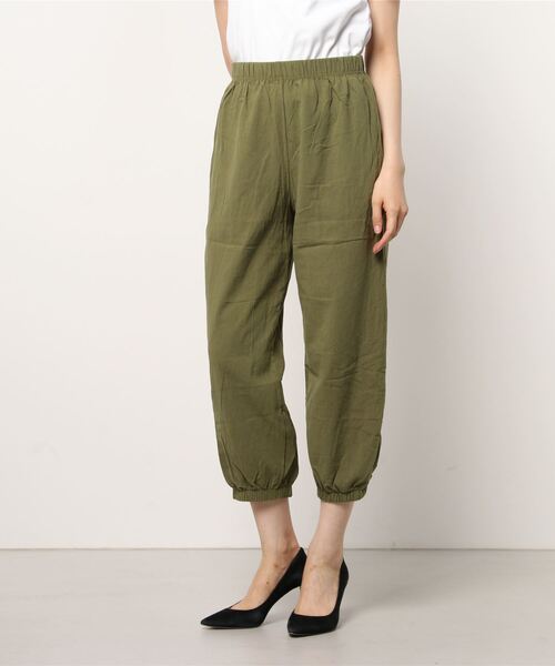 SFW(エスエフダブリュー)の「ジョガーパンツ スウェットパンツ(その他パンツ・レディース・ホワイト/ブラック/ベージュ/ネイビー/カーキ/イエロー/ダークグレー/テラコッタ・L)」の6枚目の写真