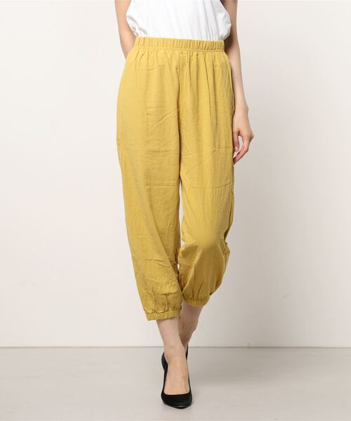 SFW(エスエフダブリュー)の「ジョガーパンツ スウェットパンツ(その他パンツ・レディース・ホワイト/ブラック/ベージュ/ネイビー/カーキ/イエロー/ダークグレー/テラコッタ・L)」の8枚目の写真