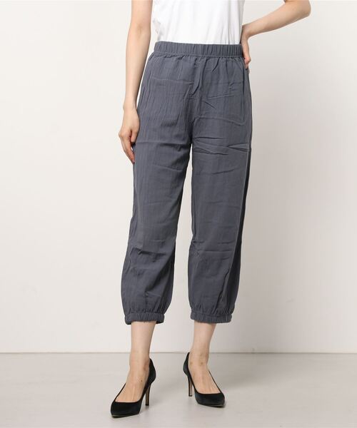 SFW(エスエフダブリュー)の「ジョガーパンツ スウェットパンツ(その他パンツ・レディース・ホワイト/ブラック/ベージュ/ネイビー/カーキ/イエロー/ダークグレー/テラコッタ・L)」の3枚目の写真