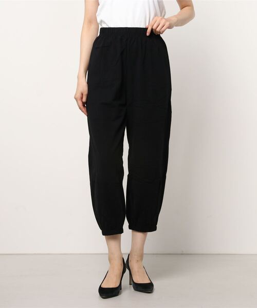 SFW(エスエフダブリュー)の「ジョガーパンツ スウェットパンツ(その他パンツ・レディース・ホワイト/ブラック/ベージュ/ネイビー/カーキ/イエロー/ダークグレー/テラコッタ・L)」の2枚目の写真