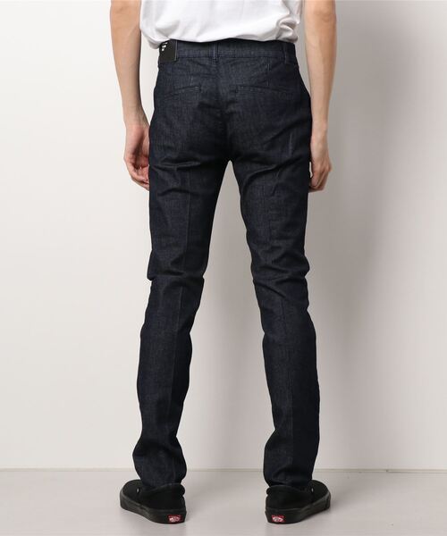 SISLEY(シスレー)の「スリムフィットストレッチデニムパンツ(デニムパンツ・メンズ・ダークインディゴブルー・46/48/50/44)」の3枚目の写真