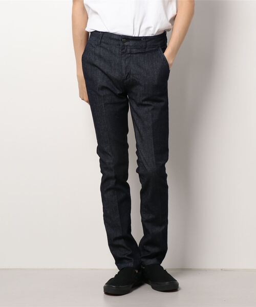 SISLEY(シスレー)の「スリムフィットストレッチデニムパンツ(デニムパンツ・メンズ・ダークインディゴブルー・46/48/50/44)」の9枚目の写真