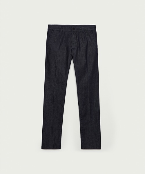 SISLEY(シスレー)の「スリムフィットストレッチデニムパンツ(デニムパンツ・メンズ・ダークインディゴブルー・46/48/50/44)」の8枚目の写真