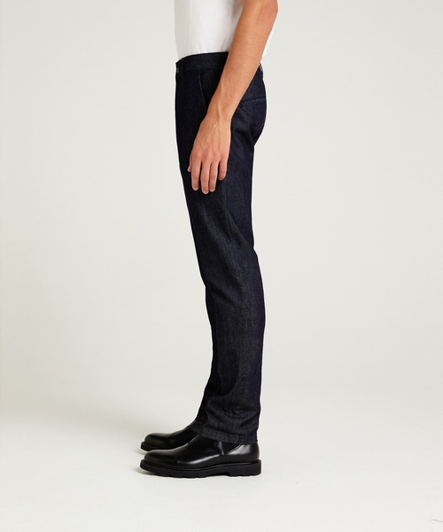SISLEY(シスレー)の「スリムフィットストレッチデニムパンツ(デニムパンツ・メンズ・ダークインディゴブルー・46/48/50/44)」の5枚目の写真
