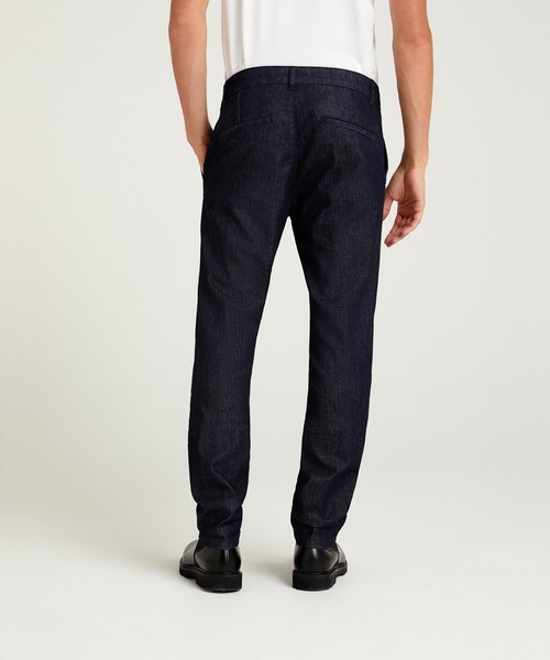 SISLEY(シスレー)の「スリムフィットストレッチデニムパンツ(デニムパンツ・メンズ・ダークインディゴブルー・46/48/50/44)」の6枚目の写真