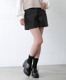 Honeys | 合皮ショートパンツ(その他パンツ)