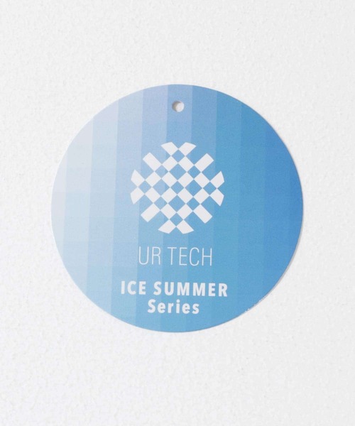 URBAN RESEARCH Sonny Label（アーバンリサーチサニーレーベル）の「『接触冷感/吸水速乾/UVカット』UR TECH ICE SUMMERラグラン七分袖Tシャツ（Tシャツ/カットソー・メンズ・ブラウン/ライトブルー/オフホワイト・MEDIUM/LARGE）」の19枚目の写真
