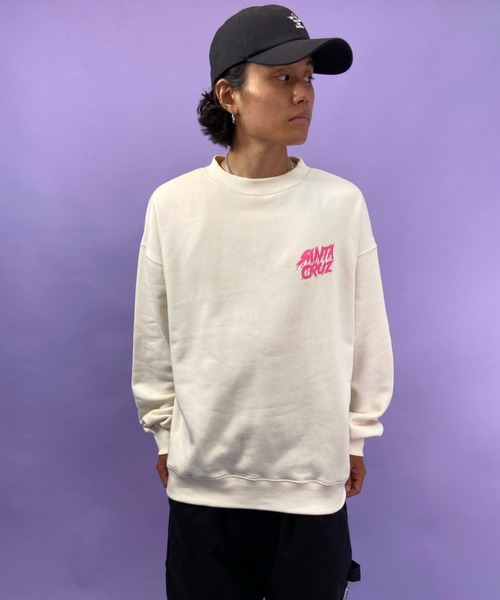 SANTA CRUZ(サンタクルーズ)の「【ZOZOTOWN限定アイテム】SANTACRUZ/サンタクルーズ オーバーサイズ バックプリントスウェット 502213308(スウェット・メンズ・ブラック/ホワイト/グリーン/グレー・XXL/L/XL/M)」の16枚目の写真