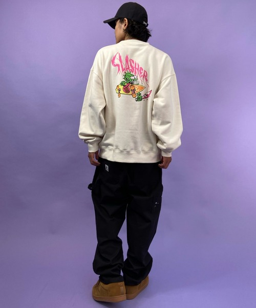 SANTA CRUZ(サンタクルーズ)の「【ZOZOTOWN限定アイテム】SANTACRUZ/サンタクルーズ オーバーサイズ バックプリントスウェット 502213308(スウェット・メンズ・ブラック/ホワイト/グリーン/グレー・XXL/L/XL/M)」の20枚目の写真