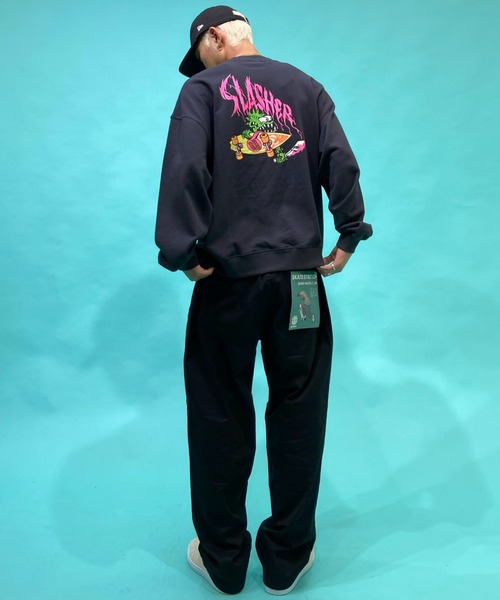 SANTA CRUZ(サンタクルーズ)の「【ZOZOTOWN限定アイテム】SANTACRUZ/サンタクルーズ オーバーサイズ バックプリントスウェット 502213308(スウェット・メンズ・ブラック/ホワイト/グリーン/グレー・XXL/L/XL/M)」の6枚目の写真