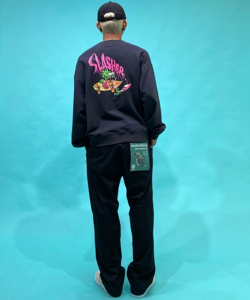 SANTA CRUZ(サンタクルーズ)の「【ZOZOTOWN限定アイテム】SANTACRUZ/サンタクルーズ オーバーサイズ バックプリントスウェット 502213308(スウェット・メンズ・ブラック/ホワイト/グリーン/グレー・XXL/L/XL/M)」の7枚目の写真