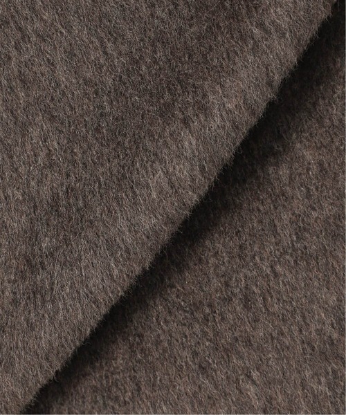 IENA(イエナ)の「ラムウールノーカラーロングコート◆(ノーカラーコート・レディース・ピンク/グレー/ナチュラル・38/34/36)」の20枚目の写真