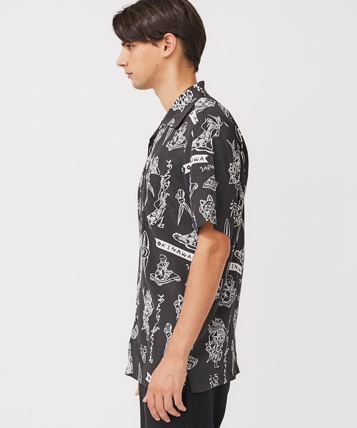 aloha blossom（アロハブロッサム）の「【Aloha Blossom】LUCKY SHIRTS（シャツ/ブラウス・メンズ・ブラック/ネイビー・40/42）」の10枚目の写真