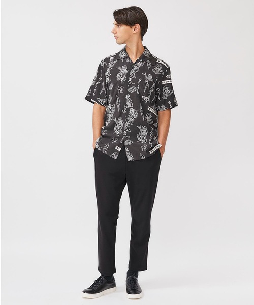 aloha blossom（アロハブロッサム）の「【Aloha Blossom】LUCKY SHIRTS（シャツ/ブラウス・メンズ・ブラック/ネイビー・40/42）」の7枚目の写真