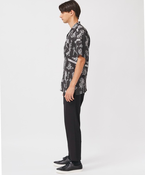 aloha blossom（アロハブロッサム）の「【Aloha Blossom】LUCKY SHIRTS（シャツ/ブラウス・メンズ・ブラック/ネイビー・40/42）」の8枚目の写真