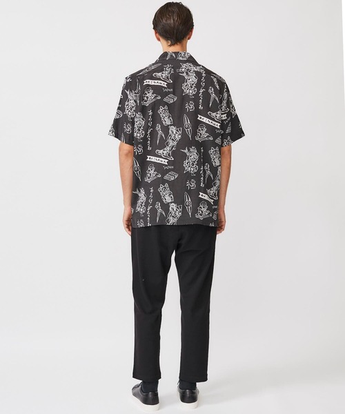 aloha blossom（アロハブロッサム）の「【Aloha Blossom】LUCKY SHIRTS（シャツ/ブラウス・メンズ・ブラック/ネイビー・40/42）」の5枚目の写真