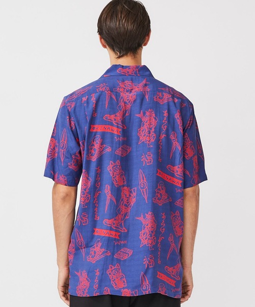 aloha blossom（アロハブロッサム）の「【Aloha Blossom】LUCKY SHIRTS（シャツ/ブラウス・メンズ・ブラック/ネイビー・40/42）」の3枚目の写真