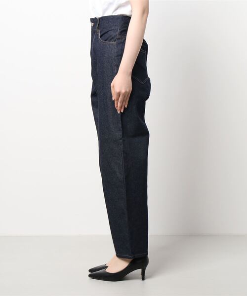 ehka sopo（エヘカソポ）の「バルーンデニムパンツ（デニムパンツ・レディース・ブラック/ネイビー・ﾌﾘ-）」の8枚目の写真