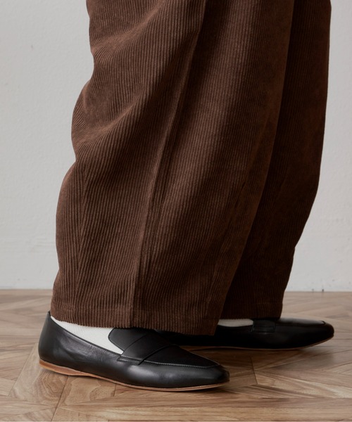 Libra Cue(リブラ キュー)の「コーデュロイサーカスパンツ(その他パンツ・レディース・アイボリー/ブラウン/ブラック・FREE)」の18枚目の写真