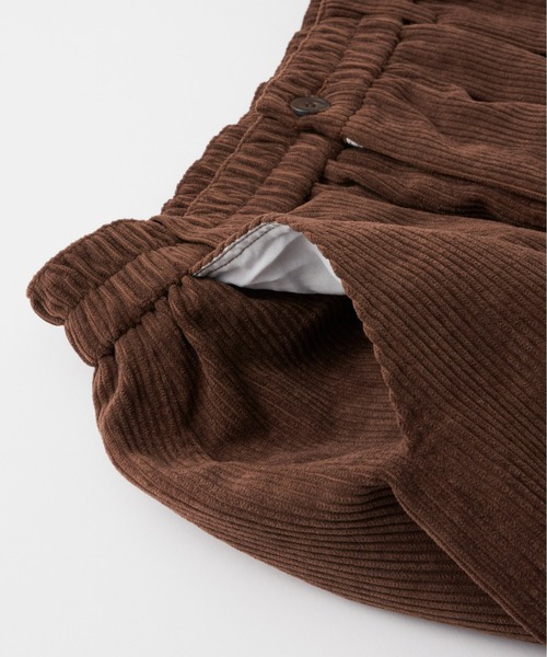 Libra Cue(リブラ キュー)の「コーデュロイサーカスパンツ(その他パンツ・レディース・アイボリー/ブラウン/ブラック・FREE)」の15枚目の写真