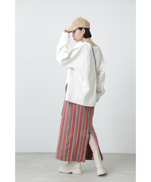 Goodwear(Since1983)(グッドウェア)の「(Goodwear)スウェットトップス(スウェット・レディース・ピンク/ホワイト/グレー・FREE)」の14枚目の写真