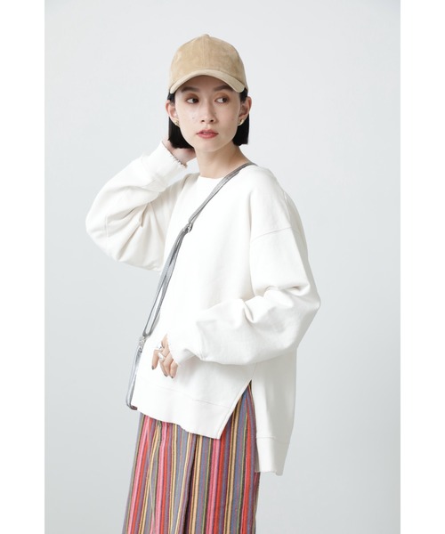 Goodwear(Since1983)(グッドウェア)の「(Goodwear)スウェットトップス(スウェット・レディース・ピンク/ホワイト/グレー・FREE)」の6枚目の写真