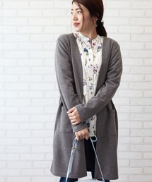 サカリバ素材トッパーカーディガン