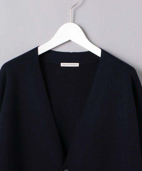 UNITED ARROWS（ユナイテッドアローズ）の「＜UNITED ARROWS＞ ウール/ポリエステル ミラノリブ カーディガン（カーディガン/ボレロ・メンズ・ネイビー/ダークブラウン/オフホワイト・M/S/L/XL）」の21枚目の写真