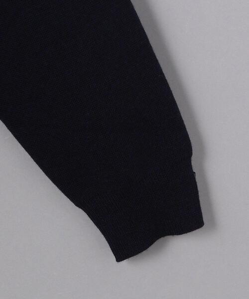 UNITED ARROWS（ユナイテッドアローズ）の「＜UNITED ARROWS＞ ウール/ポリエステル ミラノリブ カーディガン（カーディガン/ボレロ・メンズ・ネイビー/ダークブラウン/オフホワイト・M/S/L/XL）」の22枚目の写真