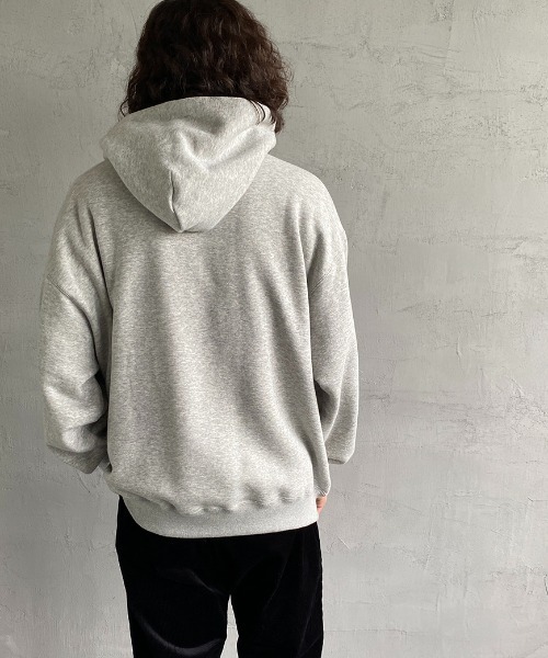 Russell Athletic（ラッセルアスレティック）の「[RUSSELL ATHLETIC/ラッセルアスレチック] 別注カレッジプリントスウェットパーカー（パーカー・レディース・ネイビー/ヘザーグレー/オフホワイト・L/M）」の16枚目の写真