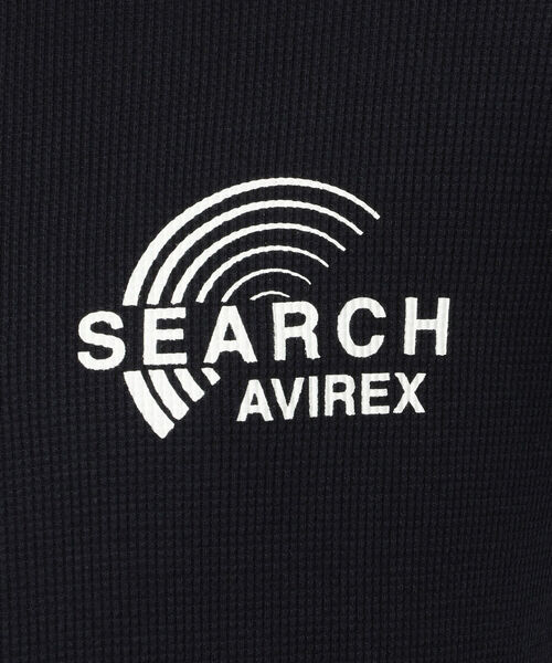 AVIREX(アヴィレックス)の「長袖 サーチャー ミニワッフル Tシャツ / LONGSLEEVE SEARCHER MINI WAFFLE T-SHIRT / アヴィレックス / AVIREX(Tシャツ/カットソー・メンズ・ブラック/オフホワイト/ネイビー/セージグリーン・XX-LARGE/X-LARGE/LARGE/MEDIUM)」の15枚目の写真