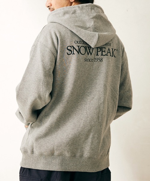 【SNOWPEAK/スノーピーク】別注 Classic Logo パーカー snow peak パーカー 「SNOWPEAK / スノーピーク」別注 Classic