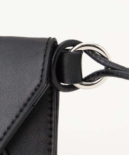 JOSEPH STUDIO(ジョゼフストゥディオ)の「キャンバス&エコレザー オリガミバッグ(ショルダーバッグ・レディース・ブラック系・F)」の11枚目の写真