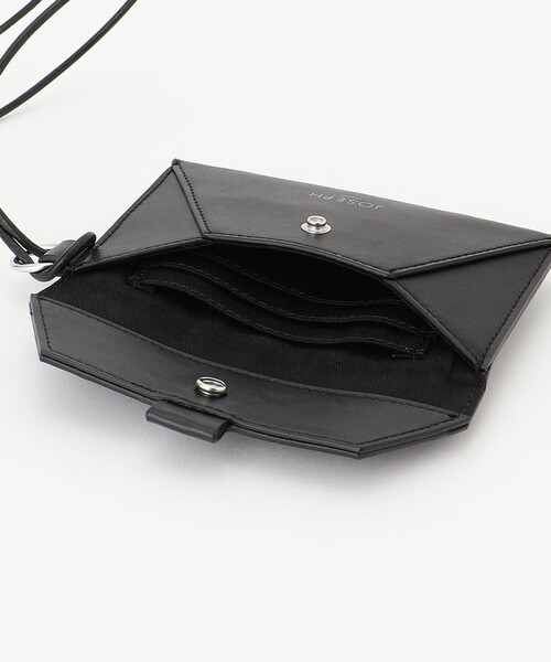 JOSEPH STUDIO(ジョゼフストゥディオ)の「キャンバス&エコレザー オリガミバッグ(ショルダーバッグ・レディース・ブラック系・F)」の13枚目の写真