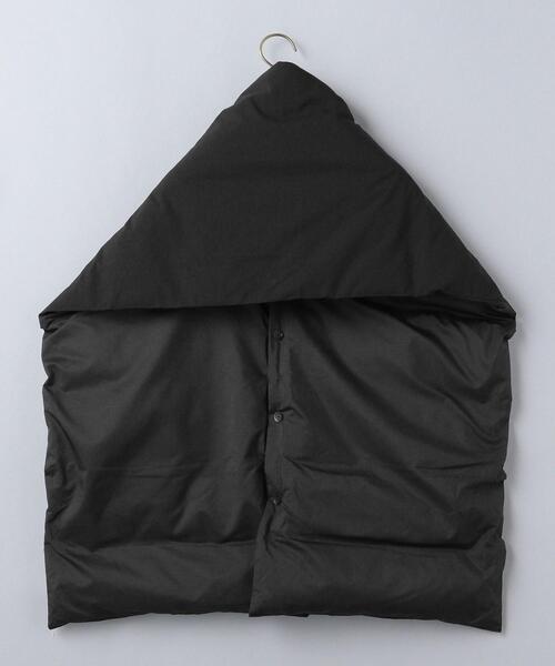 BEAUTY&YOUTH UNITED ARROWS（ビューティーアンドユースユナイテッドアローズ）の「＜THE NORTH FACE PURPLE LABEL＞FIELD DOWN CAPE/ケープ Ψ（ポンチョ・レディース・ブラック・FREE）」の2枚目の写真