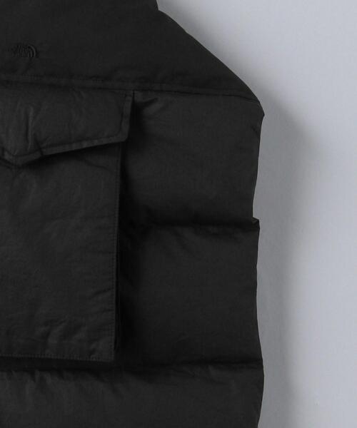 BEAUTY&YOUTH UNITED ARROWS（ビューティーアンドユースユナイテッドアローズ）の「＜THE NORTH FACE PURPLE LABEL＞FIELD DOWN CAPE/ケープ Ψ（ポンチョ・レディース・ブラック・FREE）」の4枚目の写真