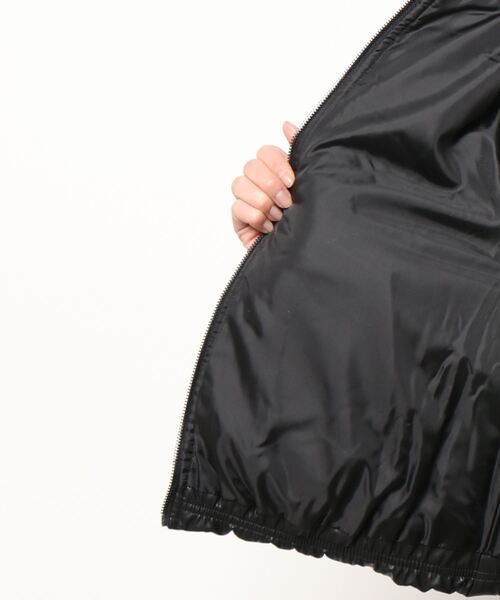 Mayree（メイリー）の「【Mayree】フェイクレザーオーバーダウンジャケット 2021AW（ダウンジャケット/コート・レディース・ブラック・FREE）」の6枚目の写真