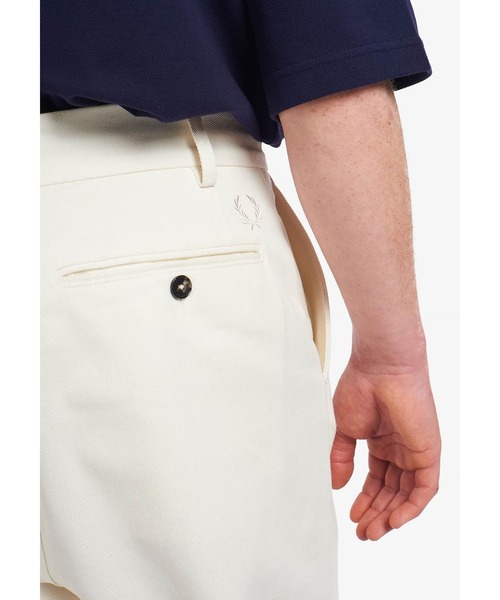 FRED PERRY（フレッドペリー）の「Casely-Hayford Denim Trouser（デニムパンツ・メンズ・ホワイト・XS/S/M）」の7枚目の写真