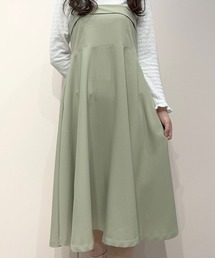 バックリボンキャミワンピース
