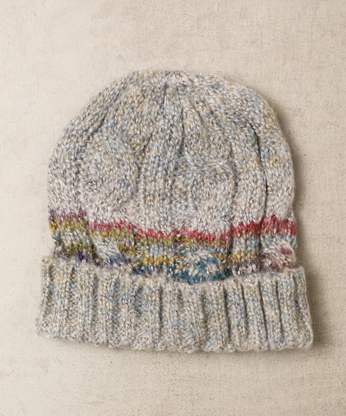 アクリルニット ビーニー